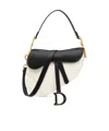Dior Saddle Bag With Strap In White