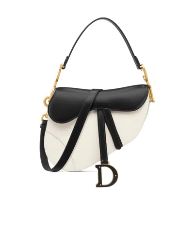 Dior Saddle Bag With Strap In Black