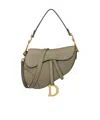 Dior Saddle Bag With Strap In Red