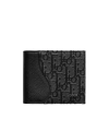 Dior Saddle Bifold Wallet In Pink