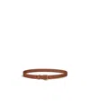 Dior Saddle Loop Belt In Brown