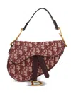 Dior Saddle Mini Handbag In Red