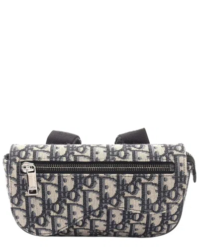 Dior Saddle Pouch Clutch Bag (authentic Pre-loved) In Multi