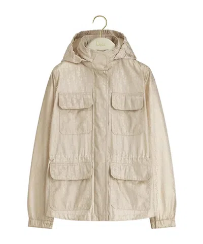 Dior Safari Jacket In Neutral