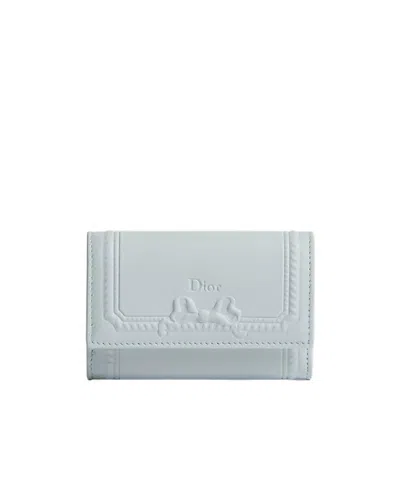 Dior Salon Glycine Wallet In Blue