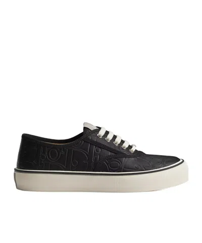 Dior Saltwind Sneaker In Black