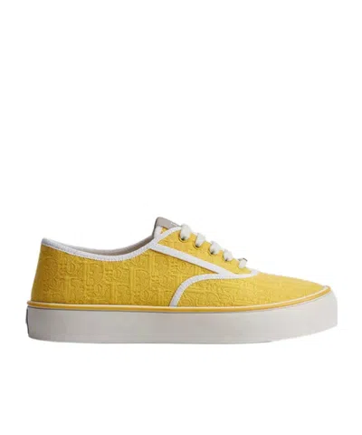 Dior Saltwind Sneaker In Yellow