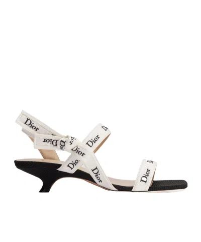 Dior Sandal With J'a Straps In Black