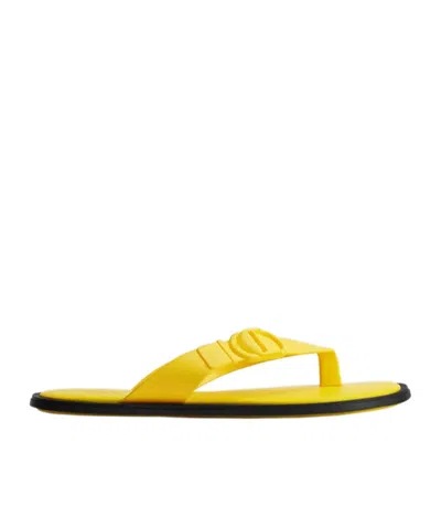 Dior Sandale Entredoigt  Rivage In Yellow