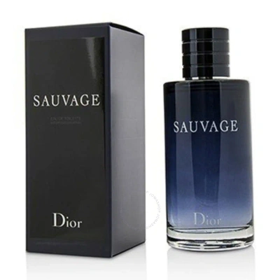 Dior Sauvage / Christian  Edt Spray "new Fragrance" 6.7 oz (m) In Blue / Dark