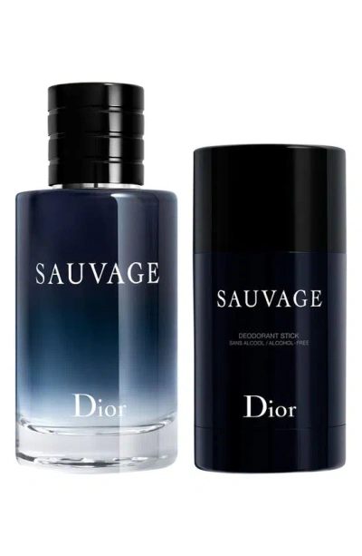 Dior Sauvage Eau De Toilette Set, 3.4 oz In White