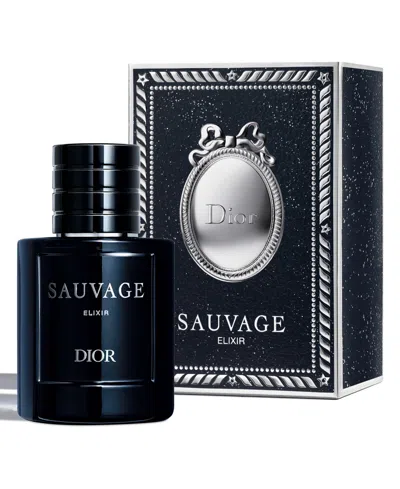 Dior Sauvage Elixir Limited-edition Holiday Gift Case, 2 Oz. In Transparent