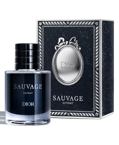Dior Sauvage Extrait Limited-edition Holiday Gift Case, 1.7 Oz. In Blue