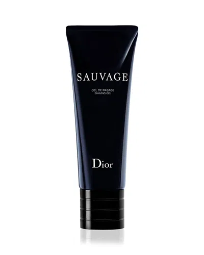 Dior 4.2 Oz. Sauvage Shaving Gel In White