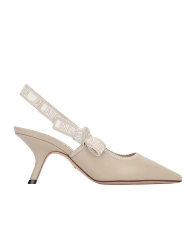 Dior Scarpe Con Tacco In Neutral