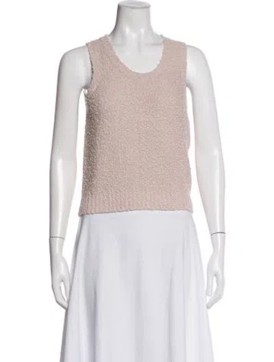 Pre-owned Dior Scoop Neck Sweater In Pink