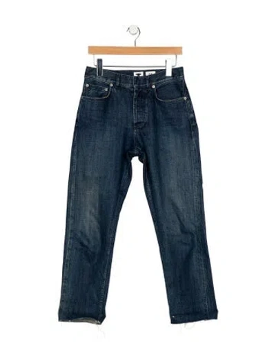 Pre-owned Dior Selvedge Straight Leg Jeans In Blue