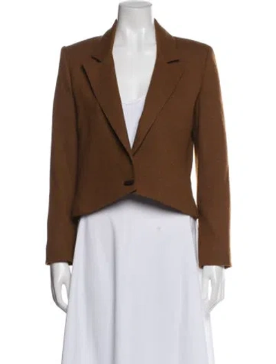 Pre-owned Dior Separates Blazer In Brown