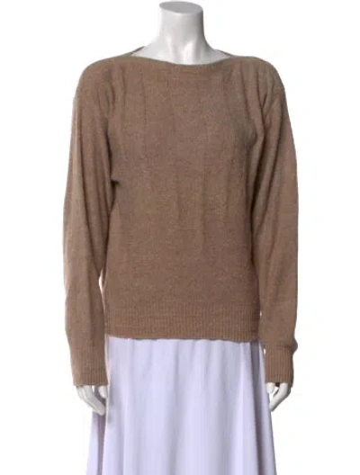 Pre-owned Dior Separates Silk Sweater In Neutral