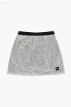 Dior Sequined Odette Skirt With Logoed Elastic Band
