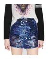Dior Sequins Decorated Shorts In Blue