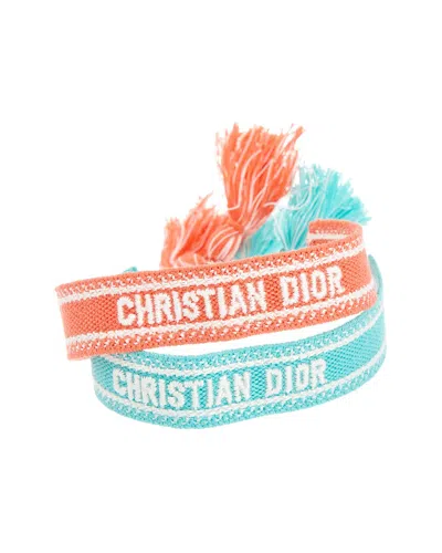 Dior Set Of 2 Bracelets In Multicolor