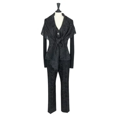 Pre-owned Dior Set 'sportswear On High Heels' By John Galliano Fall-winter 1998-1999 In Black