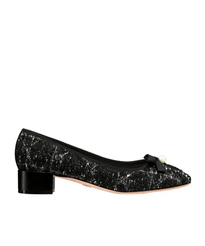 Dior Shallow High Heels In Black
