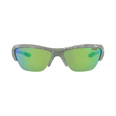 Pre-owned Dior Shield Injection Sunglasses 'green' | Men's Size Onesize