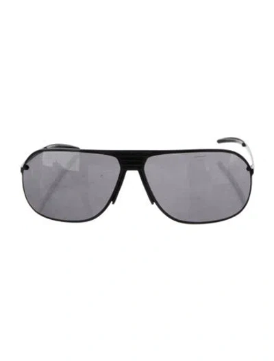 Pre-owned Dior Shield Tinted Sunglasses In Black