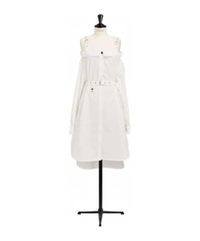Dior Shirt Dress In White