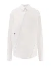 Dior White Regular Solid Shirt In White