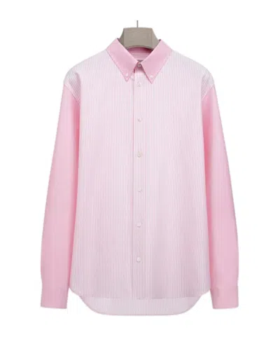 Dior Shirt With Contrasting Details In Pink