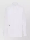 Dior Shirt With Long Sleeves And Buttoned Cuffs In White