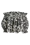 Dior Off-the-shoulder Smocked Top In 0930