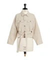 Dior Women Dnim Jacket In Nude
