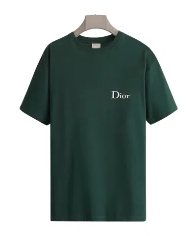 Dior Short-sleesleeved T-shirt In Green