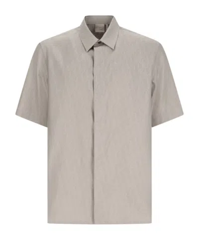 Dior Short Sleeve Shirt In Gray