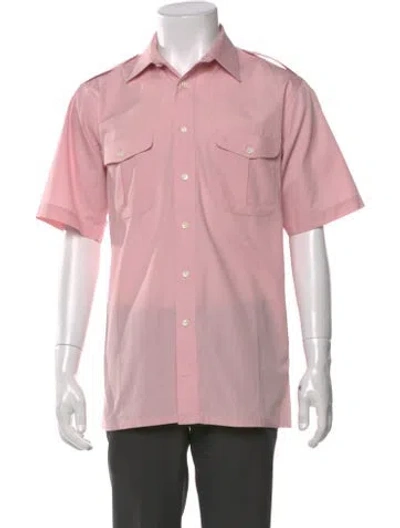 Pre-owned Dior Short Sleeve Shirt In Pink