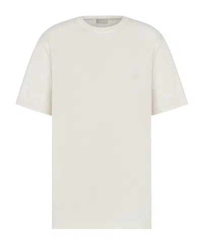 Dior Short Sleeve T-shirt In White