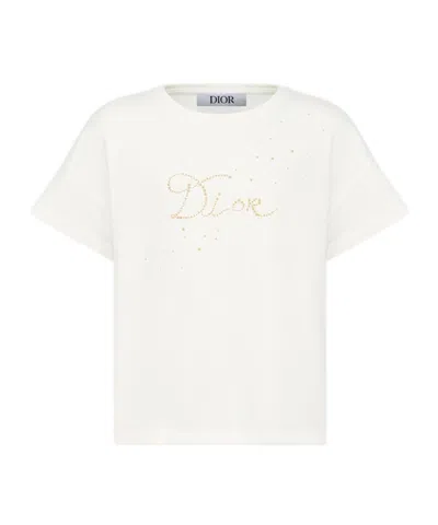 Dior Short Sleeve T-shirt In White