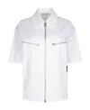 Dior Short-sleeved Casual Shirt In White