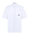 Dior Short-sleeved Shirt In White
