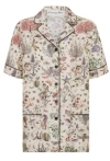 Dior Short-sleeved Shirt In White