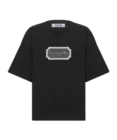 Dior Short-sleeved T-shirt In Black