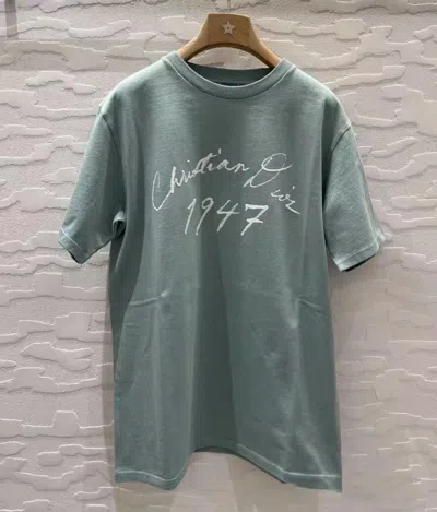 Dior Short-sleeved T-shirt In Green