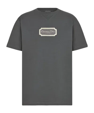 Dior Short-sleeved T-shirt In Grey
