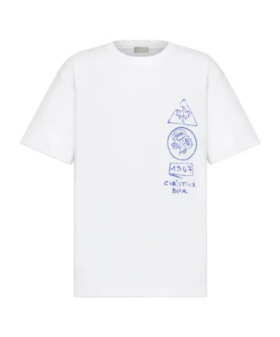 Dior Short-sleeved T-shirt In White
