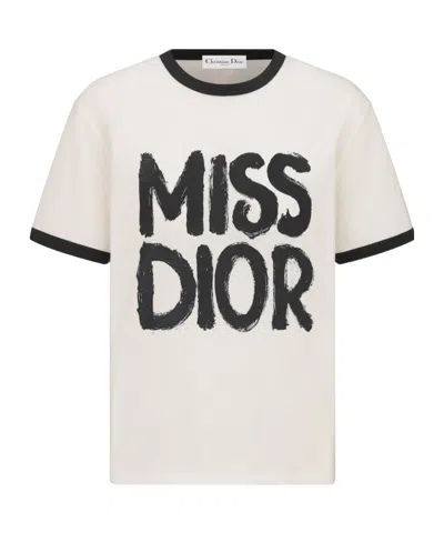 Dior Short-sleeved T-shirt In White