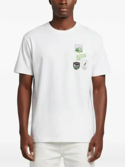 Pre-owned Dior Short-sleeve T-shirt In White
